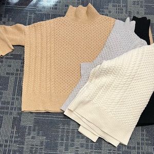 Le Square by AYR- SNOW & CAMEL- SNOW is available- CAMEL SOLD